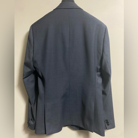 RW&CO Men's Dark Grey Slim Fit Suit - Picture 4 of 7